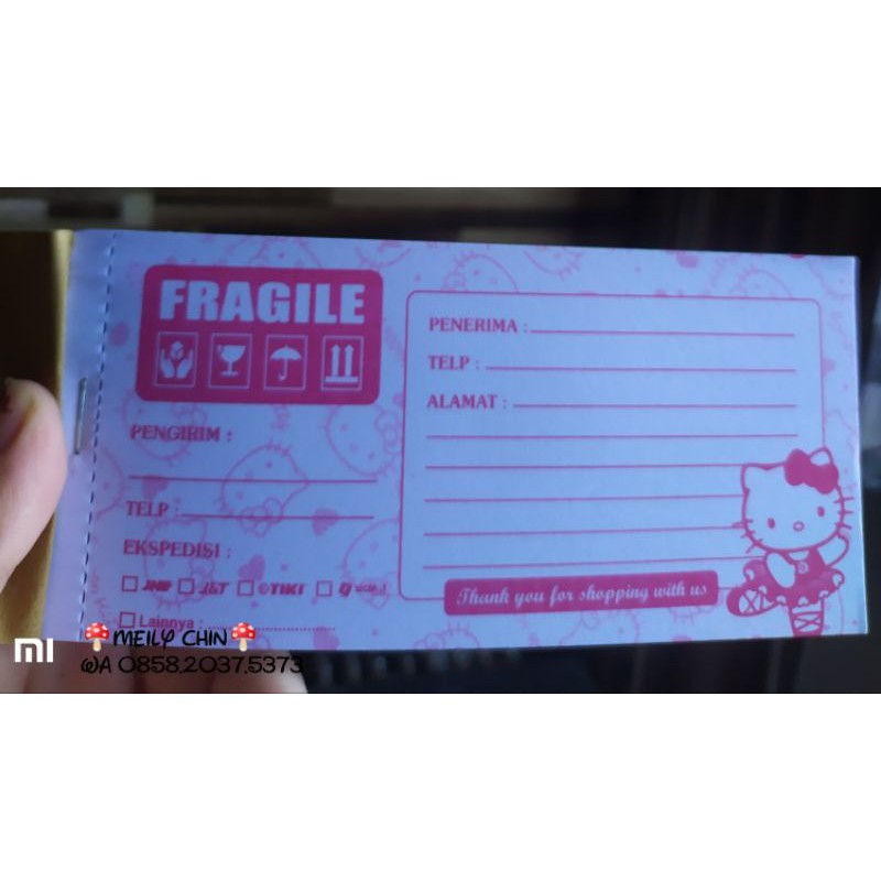 

Label pengiriman olshop 100lembar