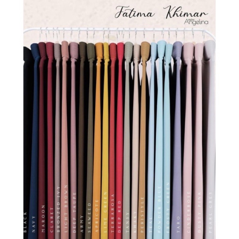 Preloved Fatimah Khimar Atelier Angelina