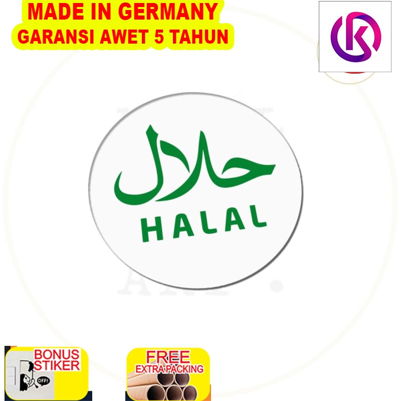 

Promo SIGN AKRILIK H01 - SIGN HALAL BULAT - SIGNAGE CAFE TEMPEL DOUBLE TAPE - PUTIH HIJAU