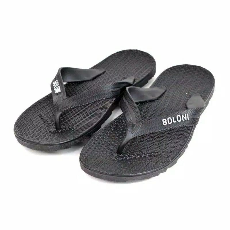 Boloni Sandal Jepit Pria Dewasa Casual Flip Flop Full Karet Murah Nyaman Kekinian (Tiger)