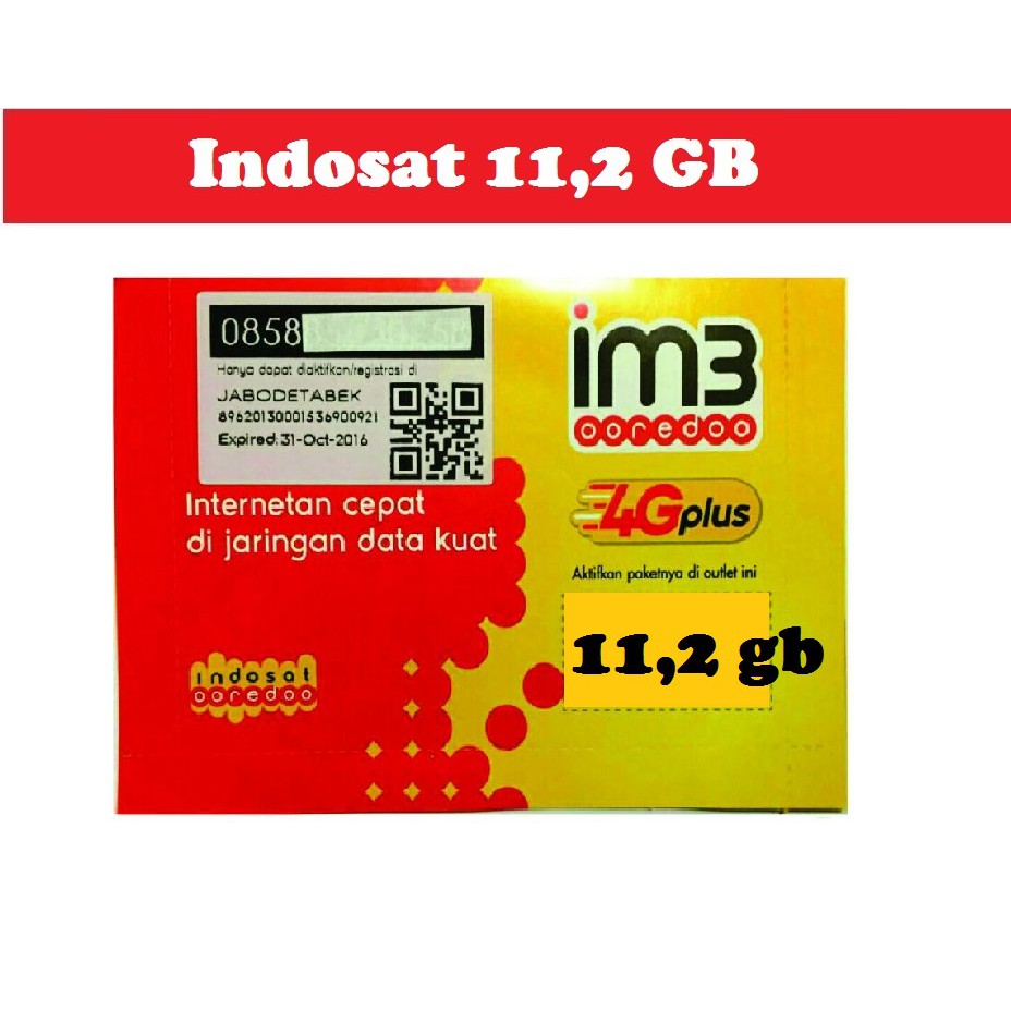 Kartu Indosat 11,2gb - Mentari/ Im3 11 Gb 11,2 Gb Sequelnya 22gb 22 Gb