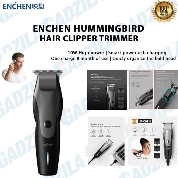 ENCHEN HUMMINGBIRD HAIR CLIPPER TRIMMER ALAT CUKUR RAMBUT
