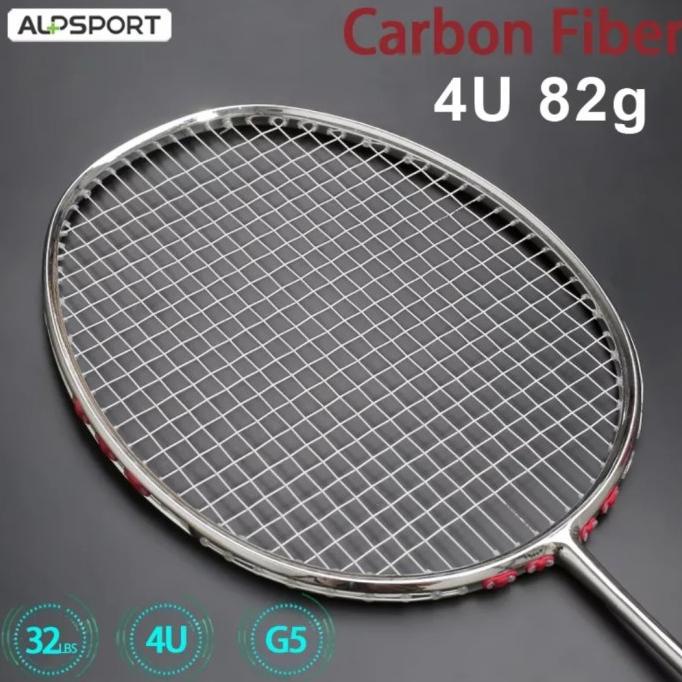 Alp Du 4U 82G, Raket Badminton Alp Sport Original, Raket Bulutangkis Roccabar