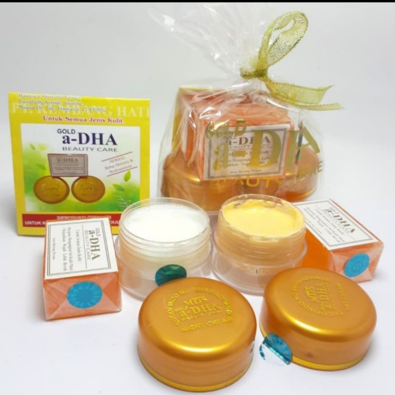 Paket Cream A dha Gold Mds 2 Sabun