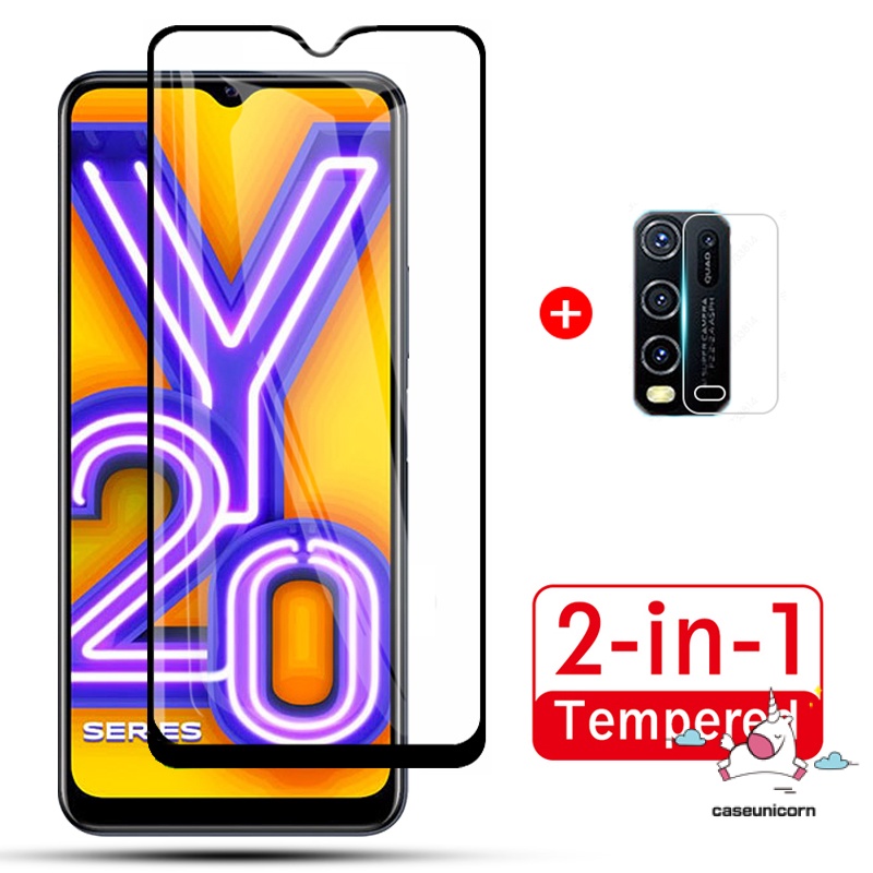 Pelindung Lensa Kamera 2 in 1 Untuk Vivo Y20 Y11 Y21s Y33s Y33T Y50 Y30 Y17 Y12 Y21 Y20G Y20i Y51 Y31 Y30i Y15 Y91 Y12i Y95