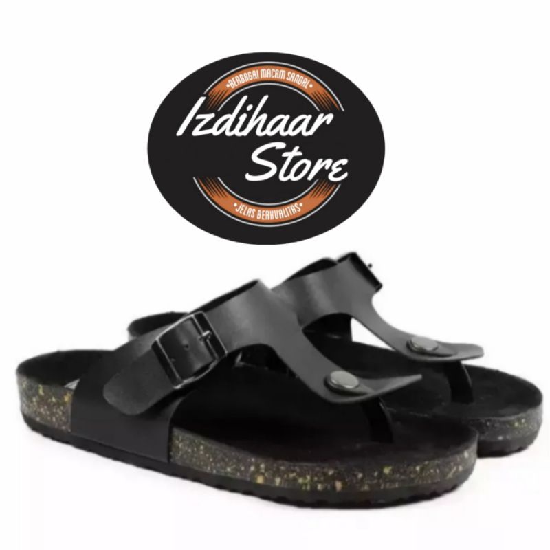 Izdihaarstore-Sandal pria terbaru/Sandal pria murah/Sandal pria dewasa kekinian/Sandal pria dewasa j