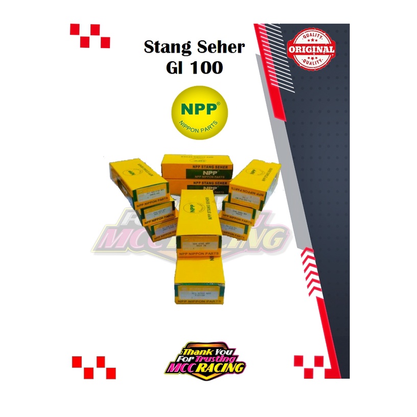STANG SEHER GL100 CB100 STANG PISTON CB100 GL100 CONNECTING ROD GL100 NPP 011-437-0705