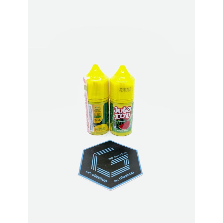 SALT - Juta Ice WATERMELON 30ml by RSR Brew x Vape Boss liquid pods pod semangka