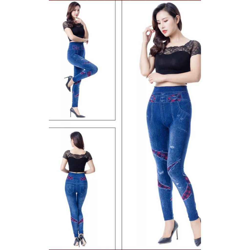 Legging jeans/Elastis/Melar