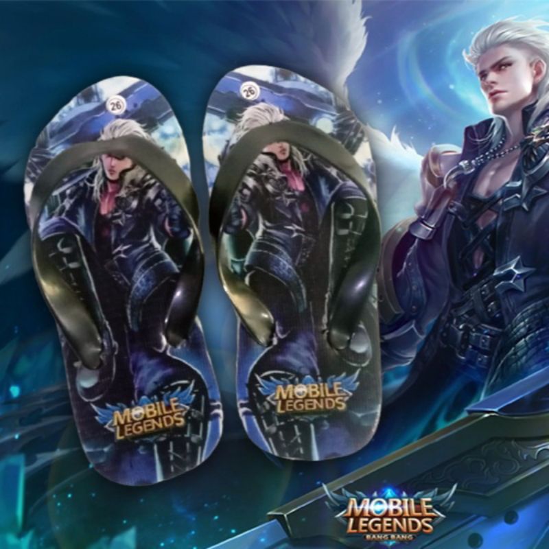 Sandal Anak Laki-laki Mobile Legend Printing