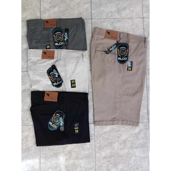 CELANA PENDEK CHINO-DISTRO-PRIA BAHAN KATUN-SURFING-JUMBO