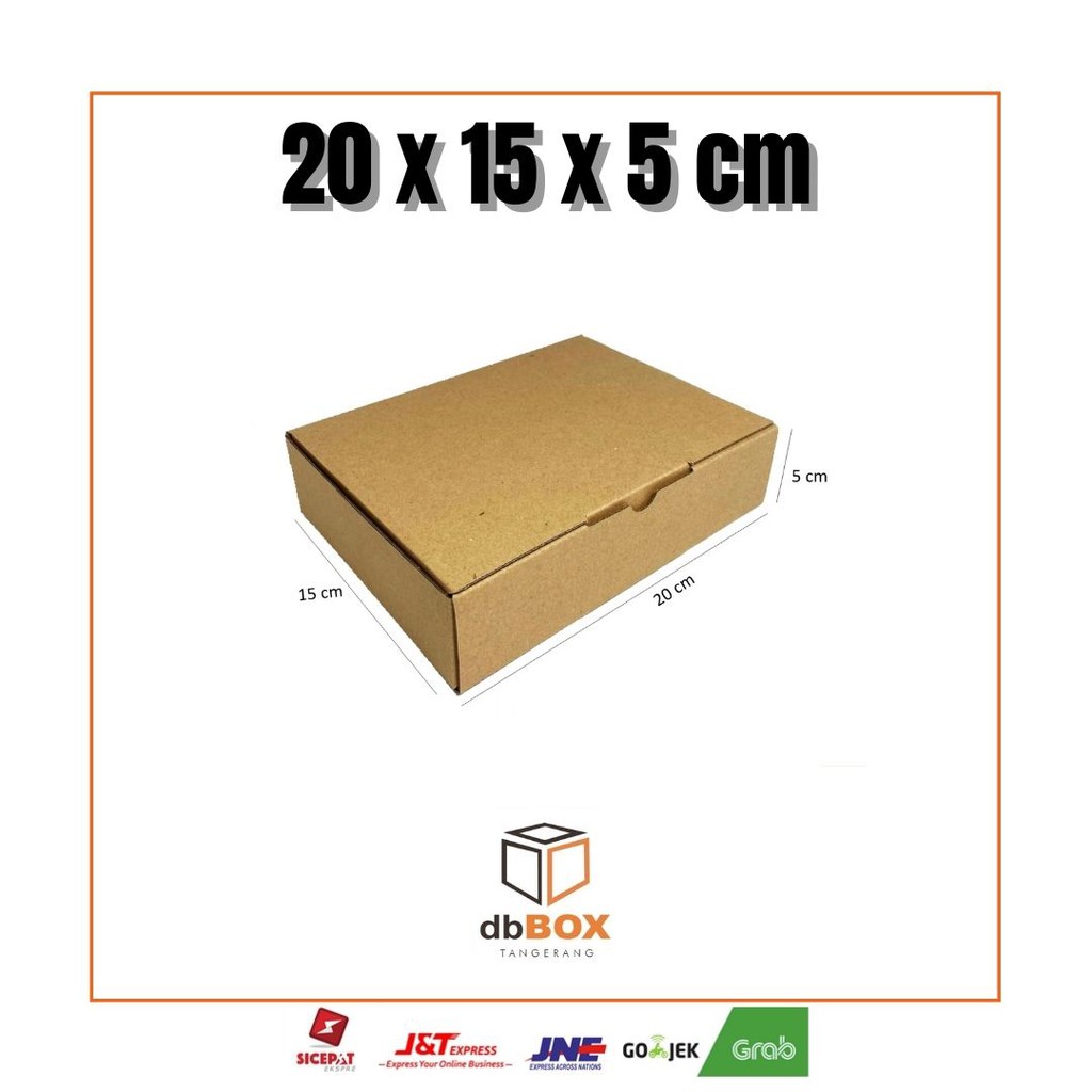 

Kardus 20x15x5 cm | Box Die Cut dan Easy Usage | Box Kue Tart | Box Aksesoris | Box Pizza