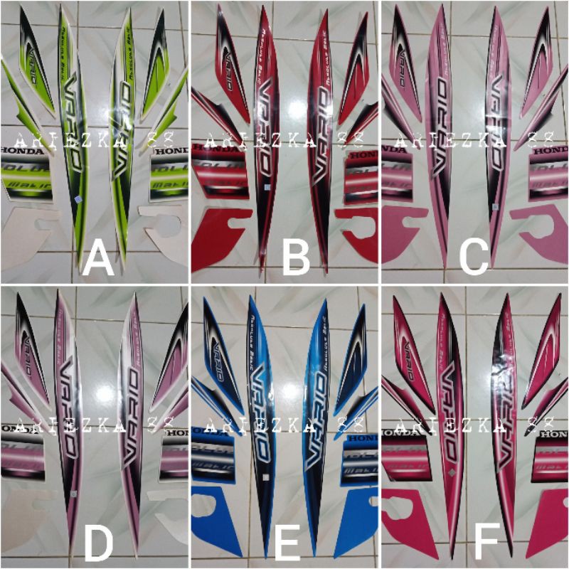 Striping Vario 2008 vario mentok | sticker motor honda vario 110 2008 lama long