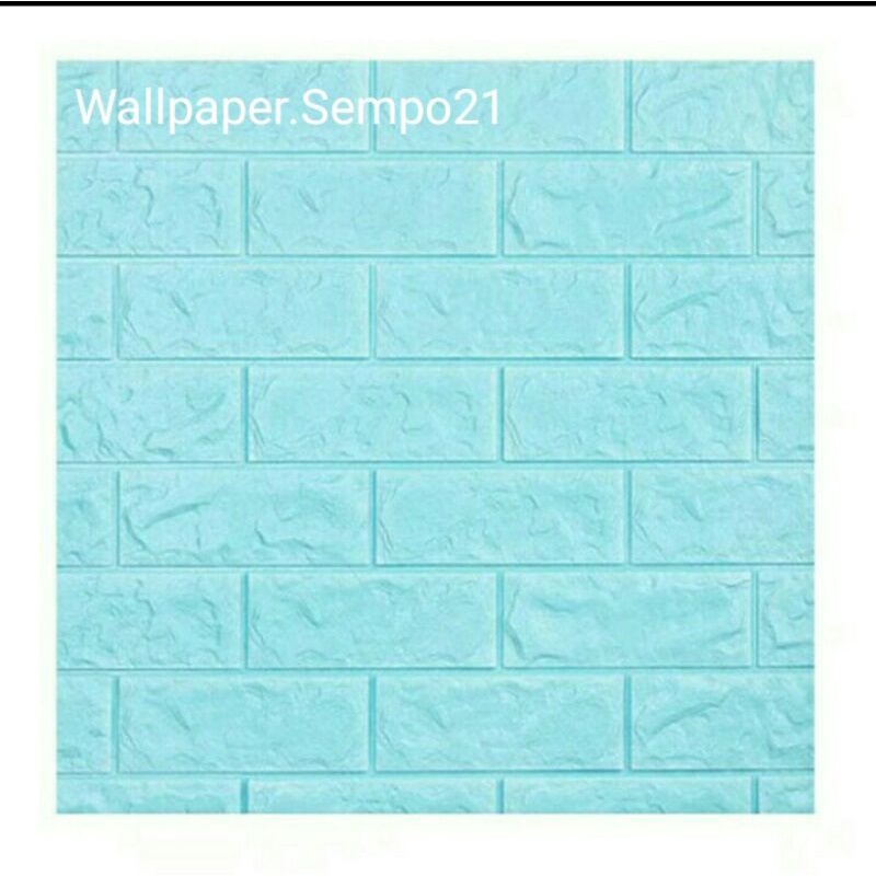 Wallpaper Dinding 3D Foam Motif Batu Bata 70 x 38 CM-2