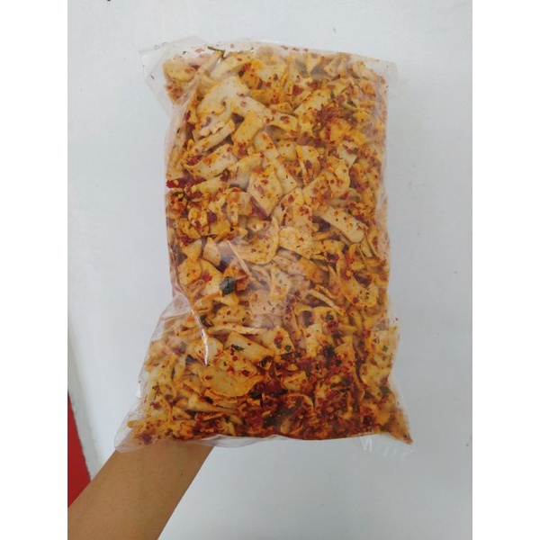 

BASRENG DAUN JERUK // MAKARONI PEDAS //KERUPUK SEBLAK // PEDAS DAN ORIGINAL ISI 500GRAM