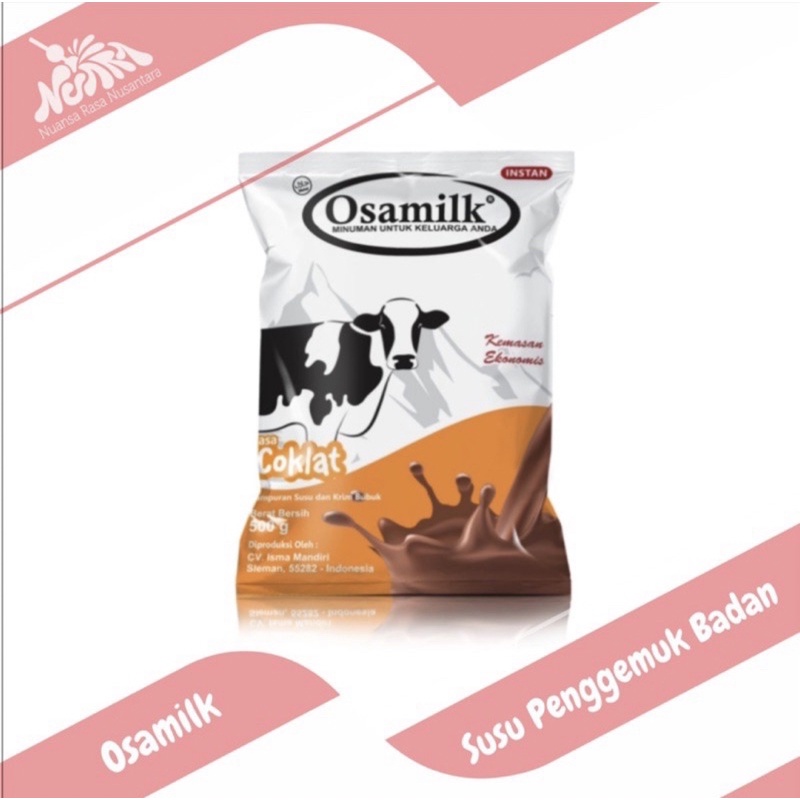 OSAMILK susu penggemuk Badan(BPOM) 500 gram