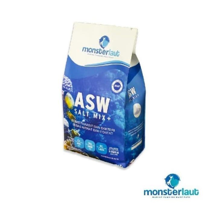 

Monggo] Monsterlaut Asw Salt Mix + Sea Salt - Garam Laut Bebas Nitrate