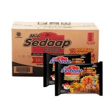 

NOODLES/MIE INSTANT SEDAP GORENG SELECTION KOREAN SPICY CHICKEN KEMASAN DUS ISI 40 PCS