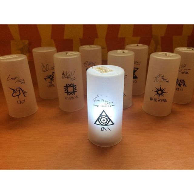 EXO Lamp TINGGAL TAO / KRIS /CHEN