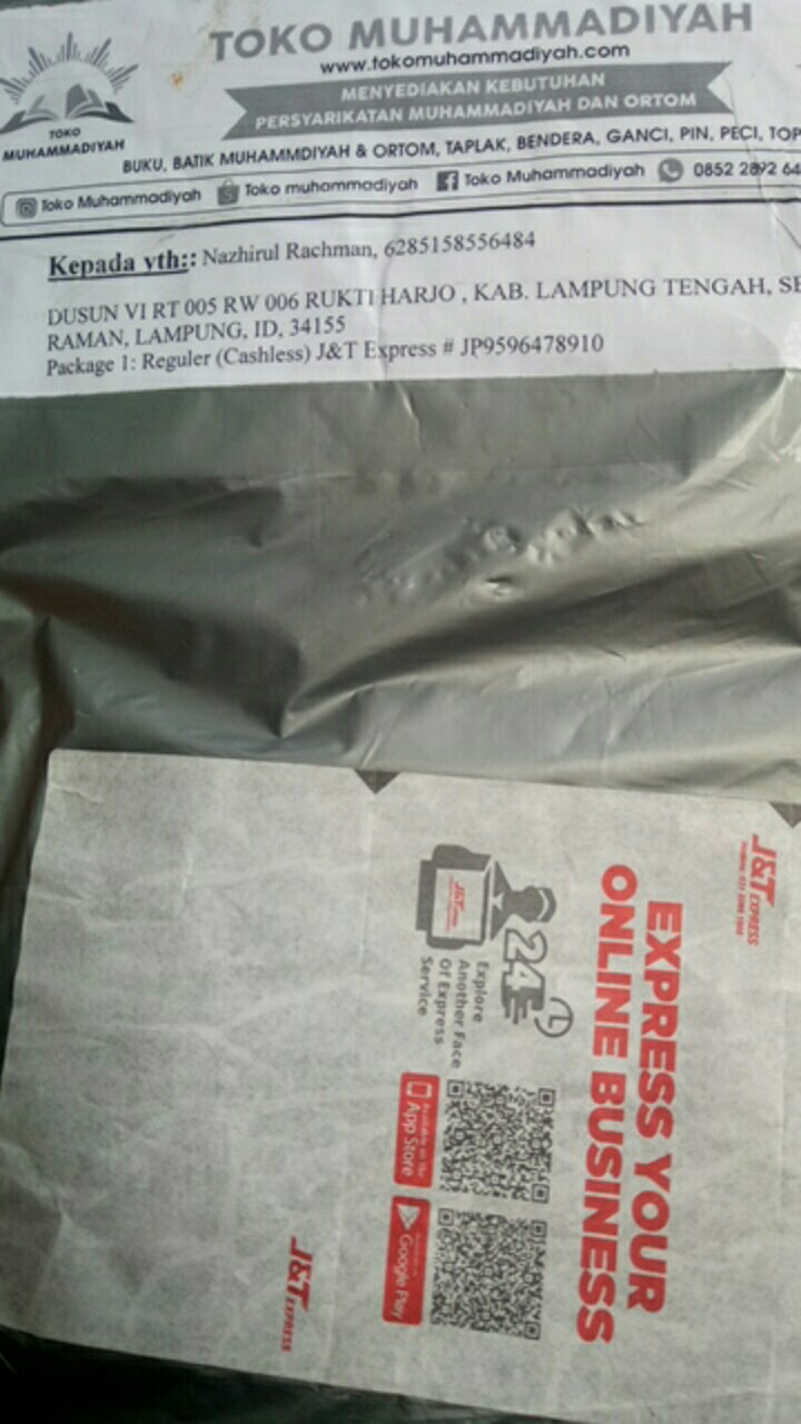 Koko Muhammadiyah Kombinasi Batik