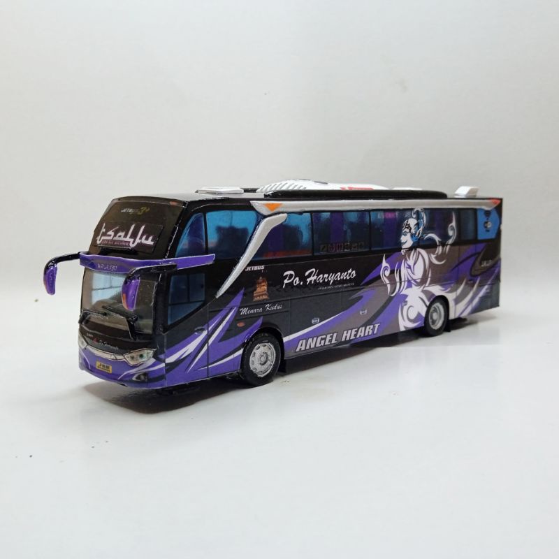 Miniatur bus Po Haryanto tsalju body Jb3
