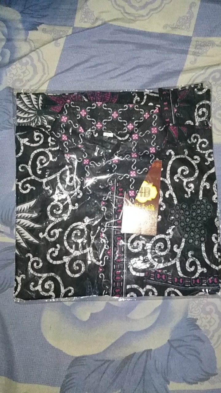 Batik Couple Keluarga Sania Ruffle Ori Ndoro Jowi Dnt Kembang Langit