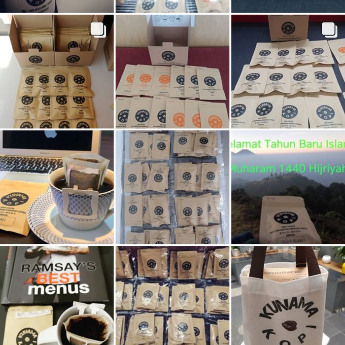 

Kopi drip bag Kunamakopi - kkp1252