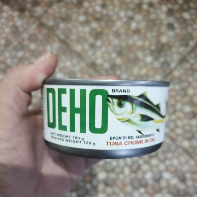 

DEHO TUNA CHUNK IN OIL (IKAN TUNA DALAM MINYAK) 180GR