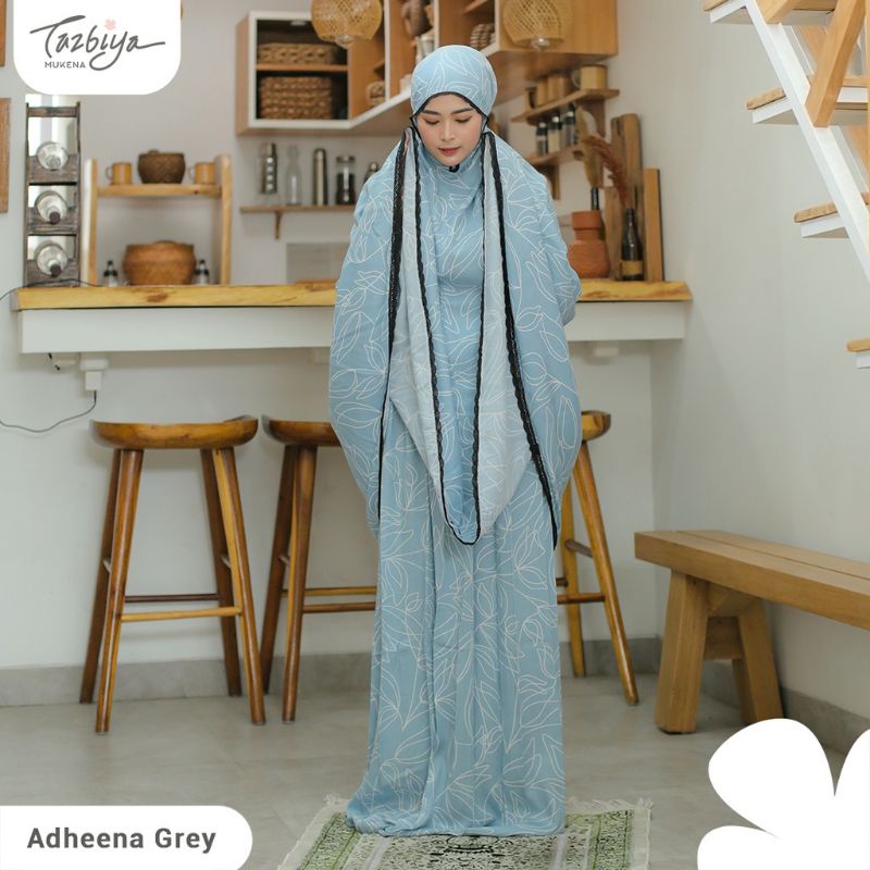 Mukena Tazbiya Allover Adheena Series Allsize