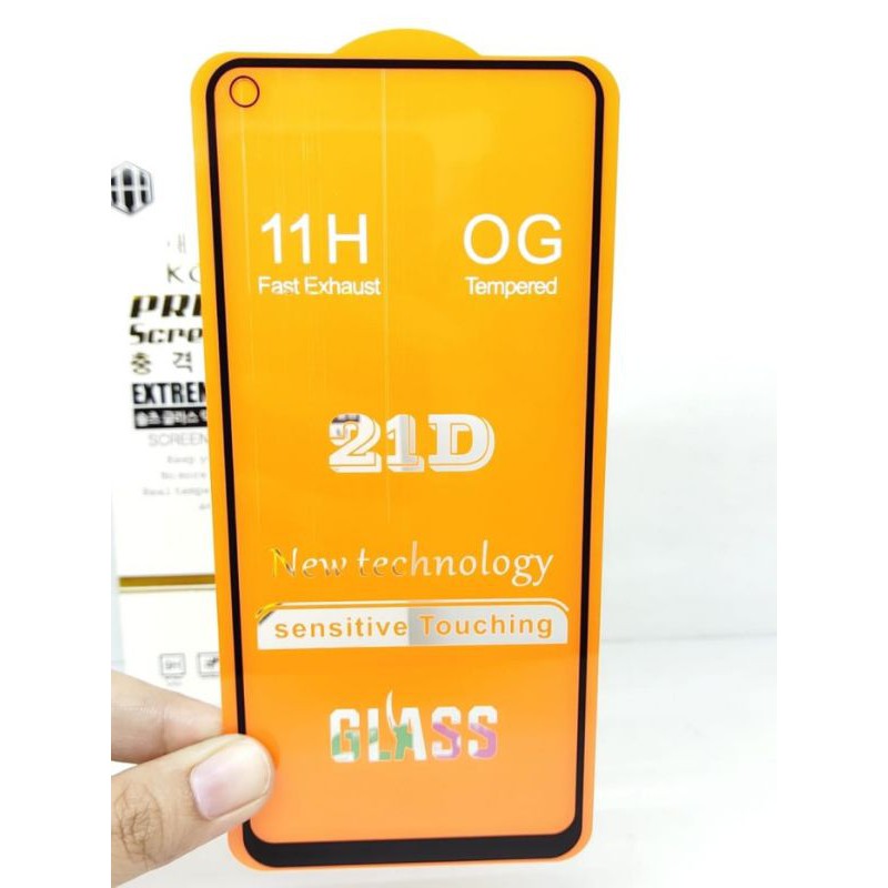 Tempered Glass Infinix S5 S5 Lite X562 6.6" Full Layar Full Lem Infinix S5 S5 Lite