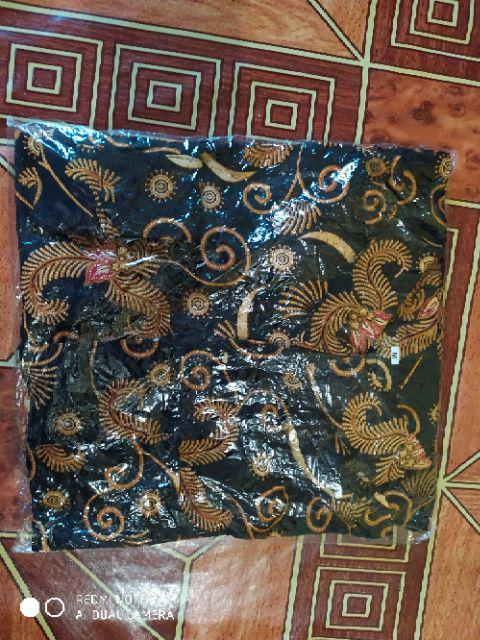 Bswart Batik Hrb026 Kenongo Hem Pendek Padi Pekalongan M L Xl Batik Pria Murah