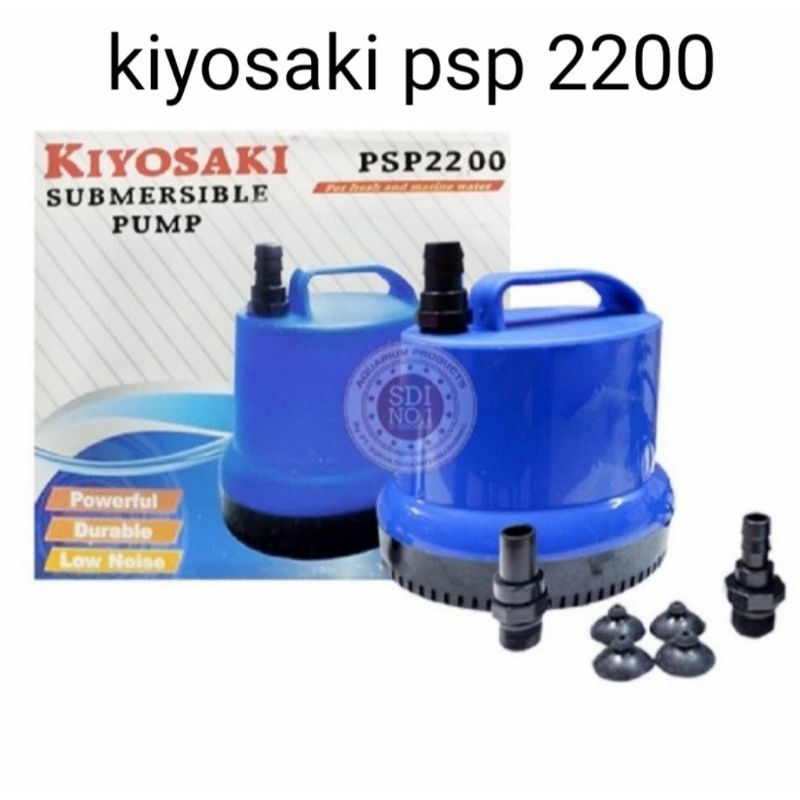 kiyosaki psp 2200 power head pompa celup air aquarium kolam hidrofonik