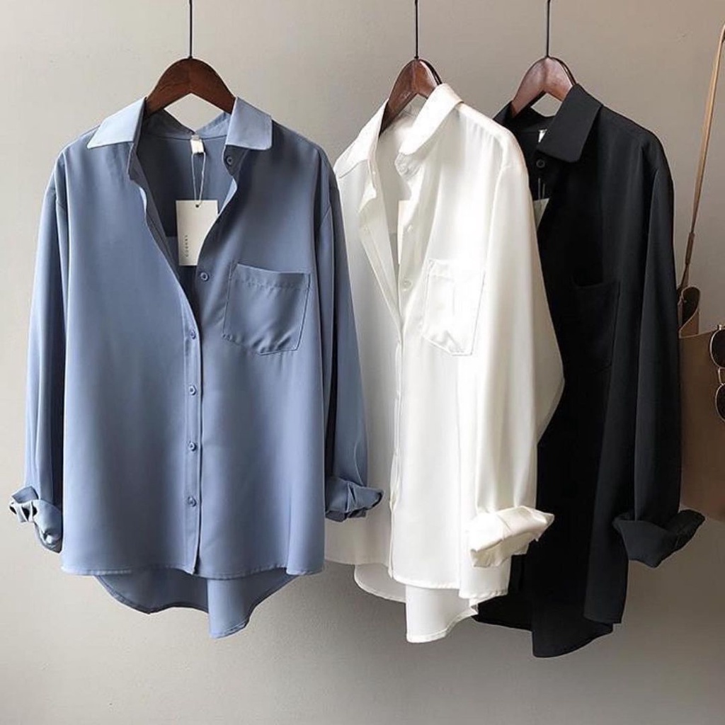 ZOE SHIRT - SHIRT WANITA - ATASAN - KEMEJA - KOREAN STYLE