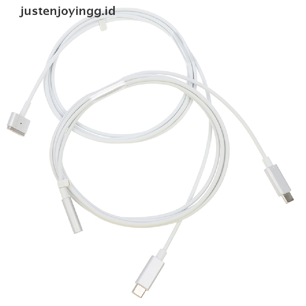 // justenjoyingg.id // USB Type-C Om Magnetische 1 2 T-Tip L-Tip Charger Kabel Voor for Mac Book Air ~