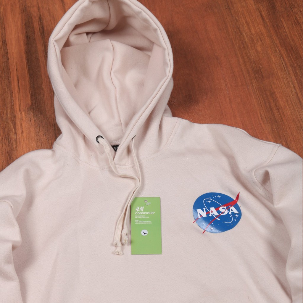 Jaket Hoodie NASA LOGO Unisex Good Brand