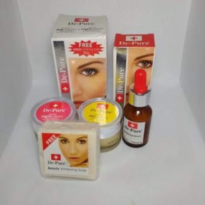 PAKET KOMPLIT CREAM Dr. PURE + SABUN + SERUM - ORIGINAL 100% - BPOM - DR PURE / DR - PURE