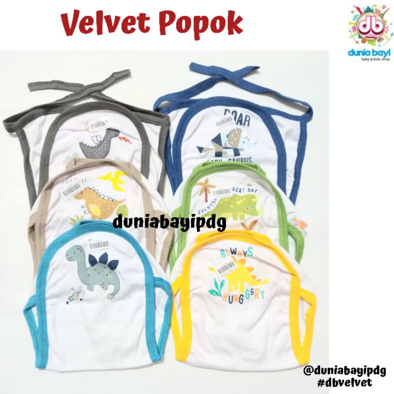 Velvet popok motif/Popok Kain Motif