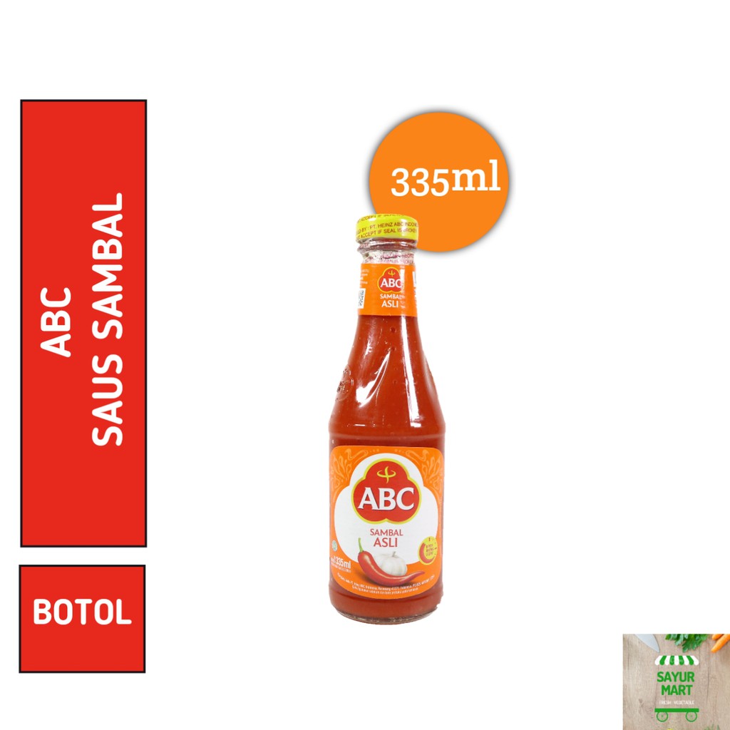 

Saos Sambal Botol ABC 335 ml