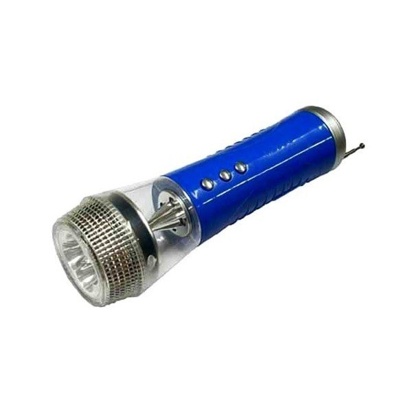 SENTER LED EMERGENCY LIGHT MR-742 FTR + AUTO SCAN FM RADIO