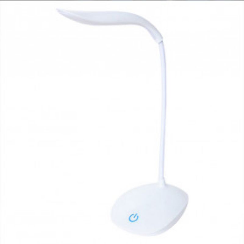 TaffLED Lampu Meja Belajar Desk Lamp USB 14 LED - T301 - White