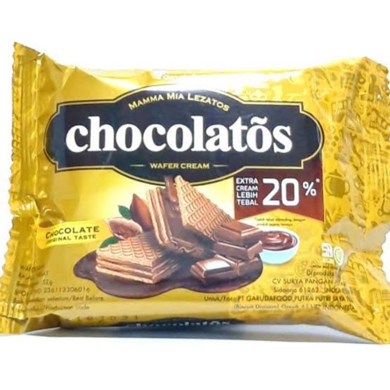 

chocolatos wafer cream 52gr