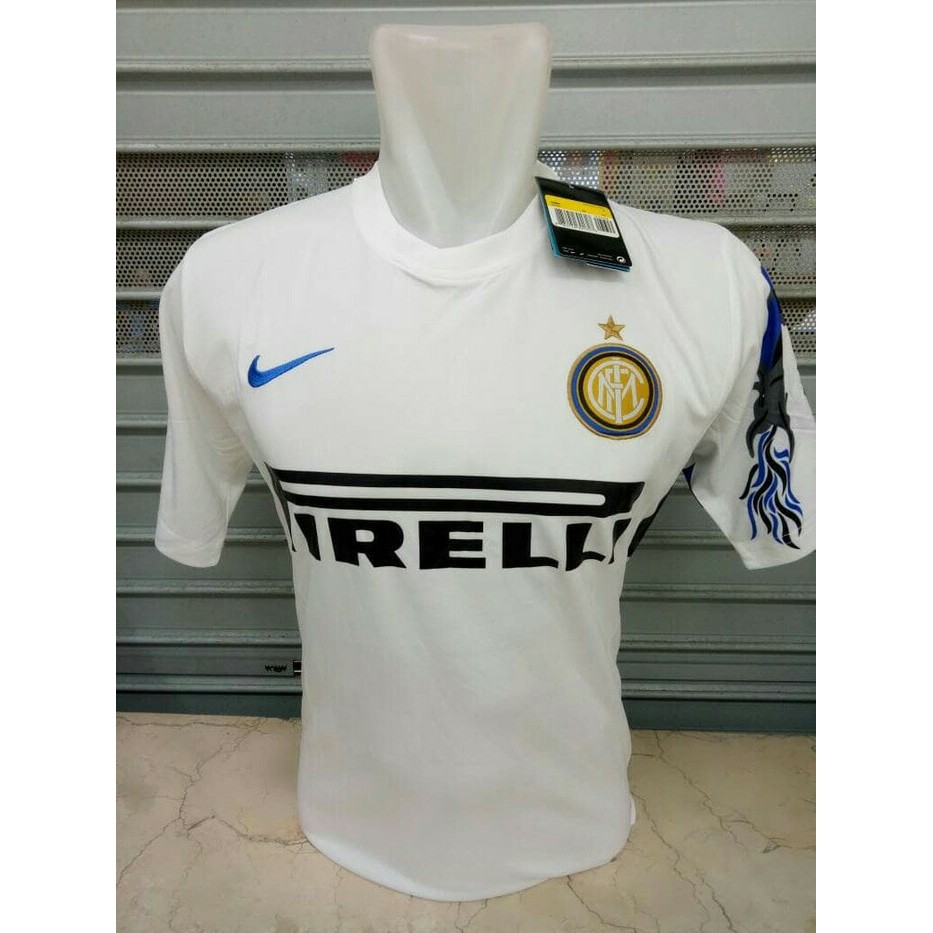 Harga Murah!!   JERSEY BOLA RETRO INTER MILAN AWAY NAGA 2010-2011 GRADE ORI  Happy Shoping