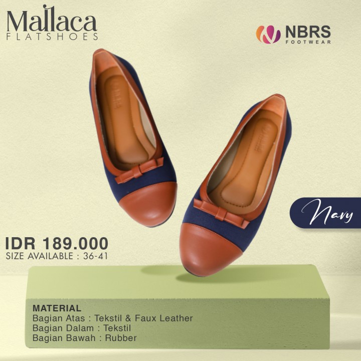 Nibras Footwear Flatshoes Malacca wanita Casual kekinian ootd simpel