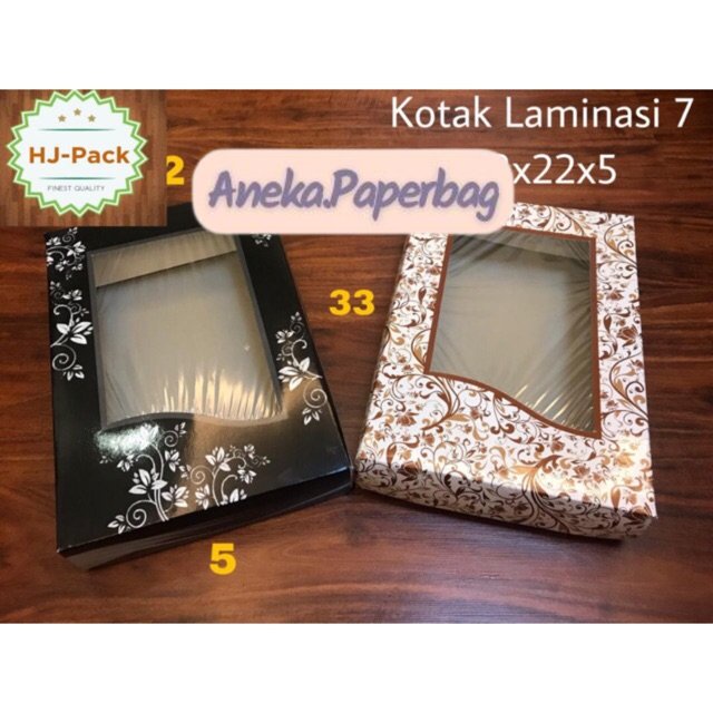 

Box Mika Kotak Laminasi Kotak Kado Hadiah Gift Box 33x22x5 Terlaris