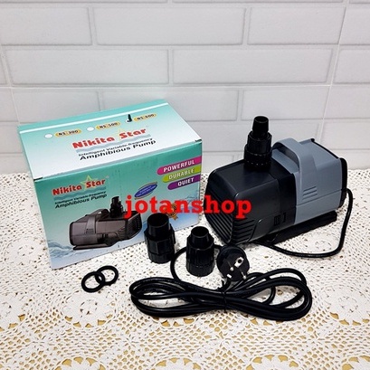 MESIN NIKITA STAR NS 600 NS600 POMPA KOLAM AMPHIBIOUS PUMP AQUARIUM AQUAPONIK AIR MANCUR