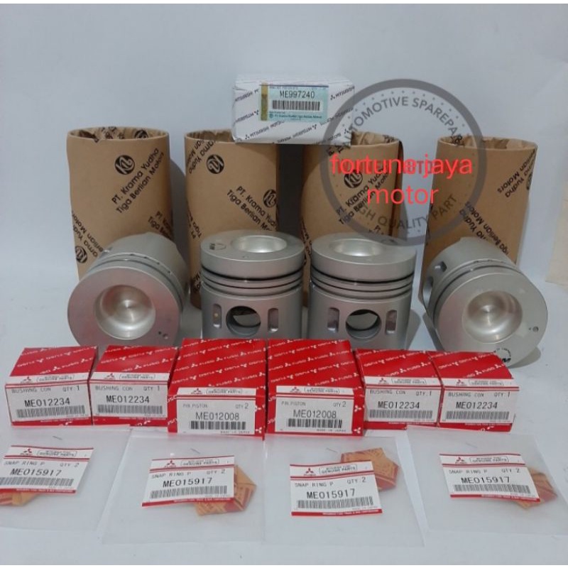 Liner Kit Liner Set Mitsubishi Ps120 Ps 120 4D34 Komplit