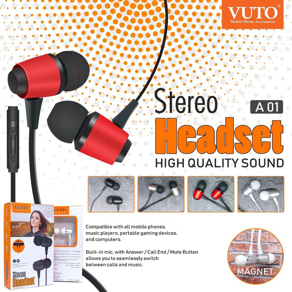 Headset Vuto A01