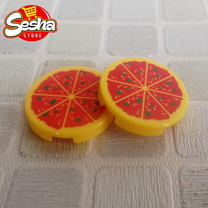 Lego Pizza - Lego Aksesoris - B5A575 - Original Asli