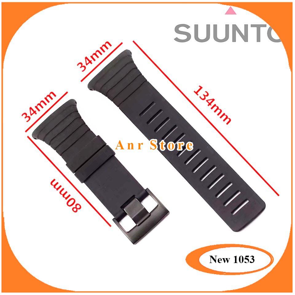 Tali Jam Tangan Suunto Core Original Hitam Merah Navy