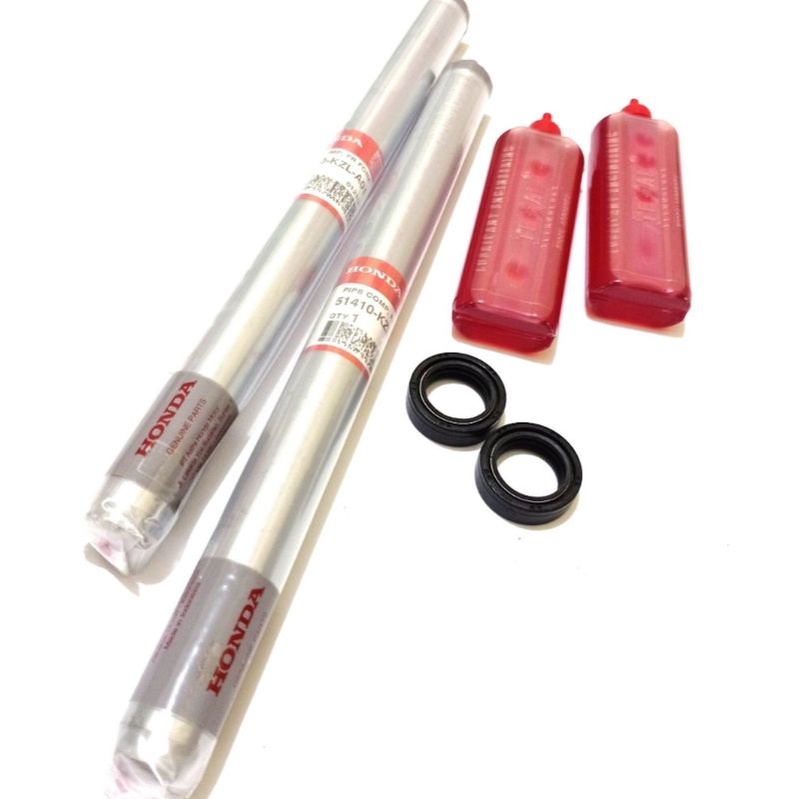 Paket As Shock Shok Depan + Oli Shock + Seal Shock  Honda Beat Fi Scoopy